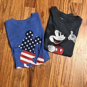 Disney Mickey Mouse t shirts. 2 shirts. Youth large